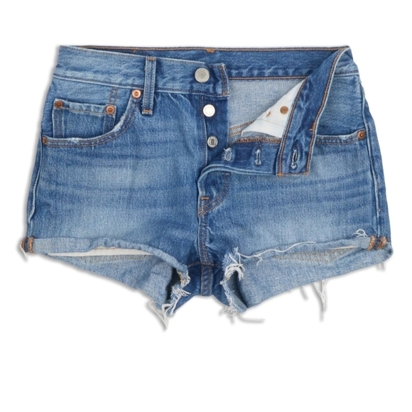 Levi's Pants - Levi's High Rise Button Fly Cutoff Shorts Size 27